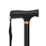 Weinberger Bastón plegable de aluminio negro