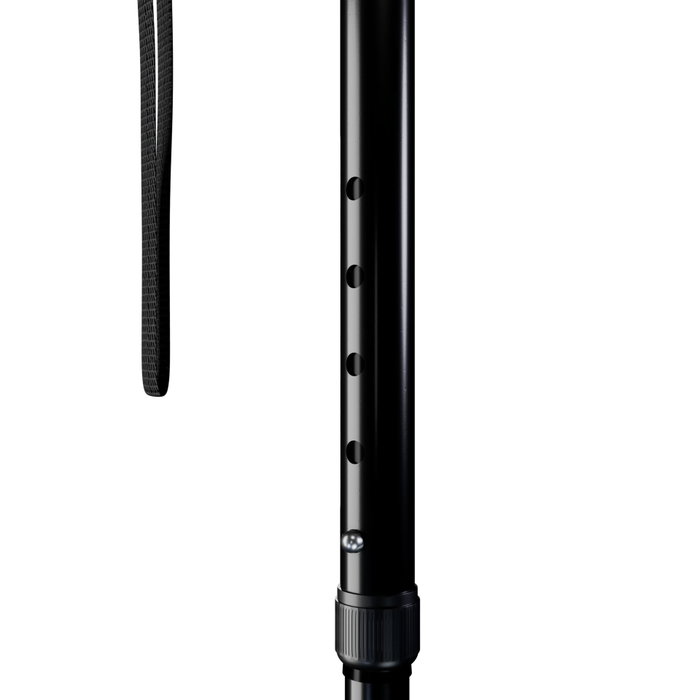 Weinberger Bastón plegable de aluminio negro