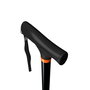 Weinberger Bastón plegable de aluminio negro