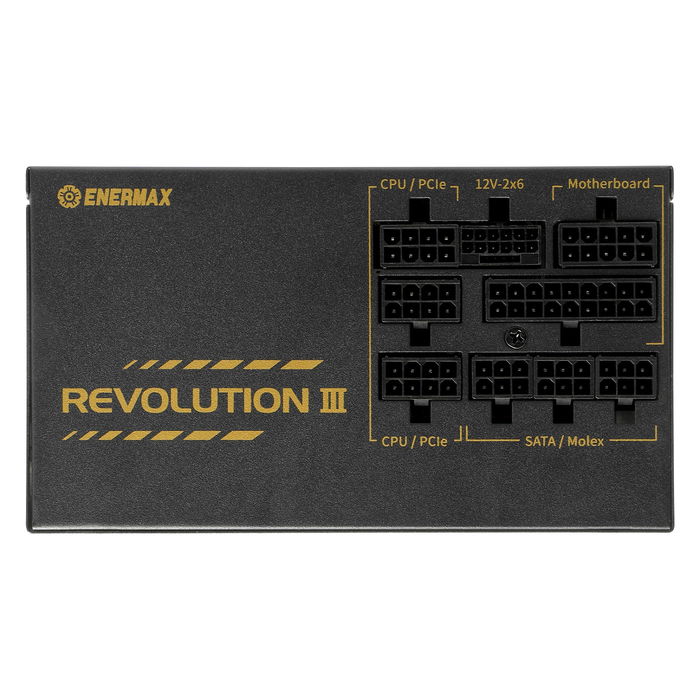 Enermax ERV650G-AHG-MAC Fuente de Alimentación 650W 80+ Gold ATX Totalmente Modular Color Negro
