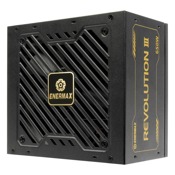Enermax ERV650G-AHG-MAC Fuente de Alimentación 650W 80+ Gold ATX Totalmente Modular Color Negro