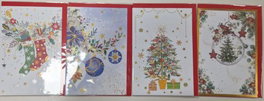 DOHE AGENDAS Tarjeta de Navidad Diseño Blanca Navidad Modelos Surtidos