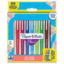 Papermate Rotuladores Flair Blister 10 Colores Surtidos Punta Media 2028898