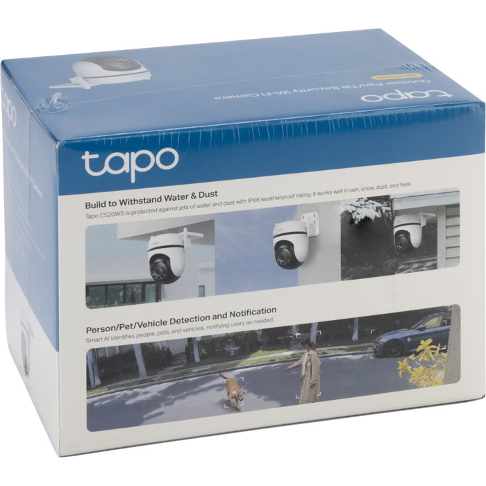 TP-Link Tapo C520WS Cámara de Seguridad IP 2K QHD Blanco/Negro