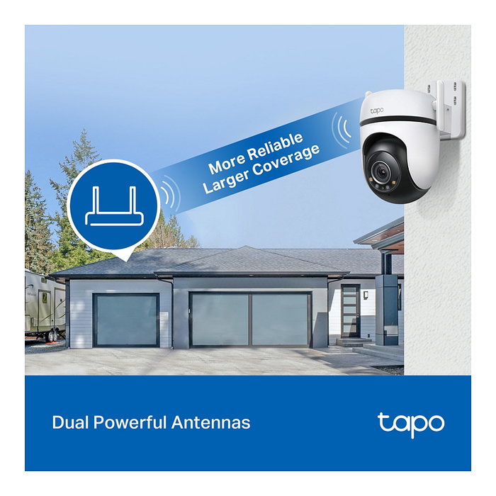 TP-Link Tapo C520WS Cámara de Seguridad 2K QHD