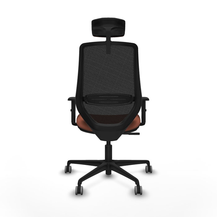PIQUERAS Y CRESPO Silla de oficina Mardos con mecanismo Sincro, Marrón y Negro PIQUERAS Y CRESPO Silla de oficina Mardos con mecanismo Sincro, Marrón y Negro