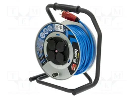 KERG Prolongador de Alimentación H07BQ-F 3G1,5mm² 40m Azul