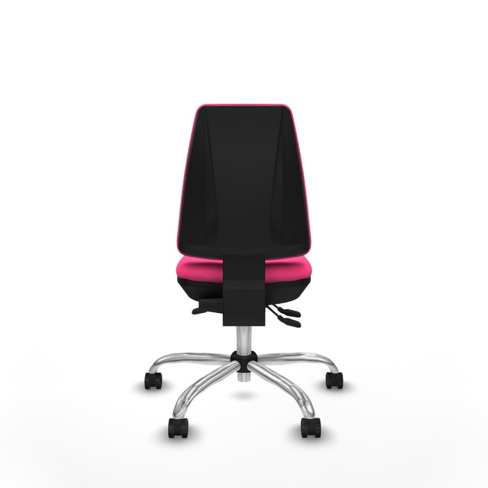 PIQUERAS Y CRESPO Silla de oficina Elche Rosa con mecanismo Asincro