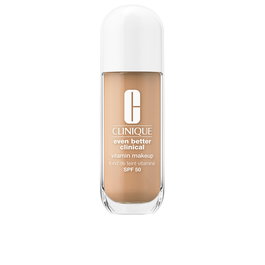 Clinique Even Better Clinical Clinical Vitamin Base de Maquillaje #2-Medium Cool 30 ml con SPF 50, Corrector y Cuidado de la Piel con Vitaminas