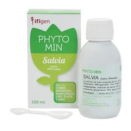 IFIGEN Phyto-Min Salvia Extracto de Planta 150 ml - Rico en Cobre, Magnesio, Manganeso, Zinc