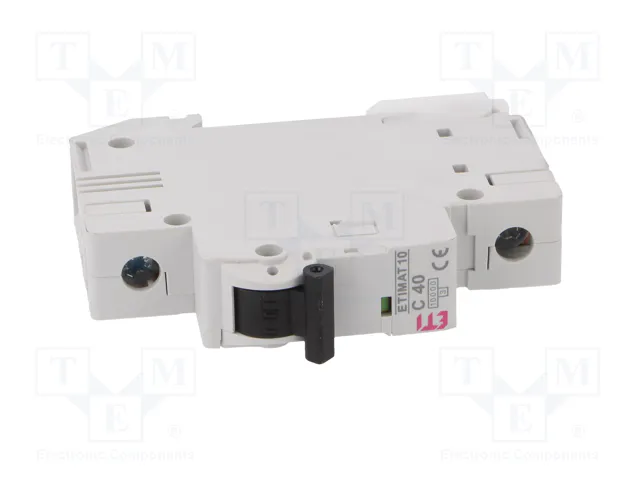ETI POLAM Interruptor magnetotérmico ETIMAT 10 1P C40 40A 10kA ETI POLAM Interruptor magnetotérmico ETIMAT 10 1P C40 40A 10kA