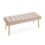 Versa Pie de Cama Tirsa Beige 42x80 cm