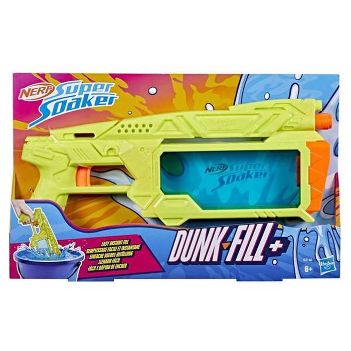 Nerf Super Soaker Dunk-Fill+ Pistola de Agua de 358 ml