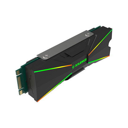 Xilence XC401 Enfriador SSD M.2 ARGB Negro