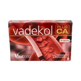 VITAL 2000 Vadekol Plus CA 30 cápsulas