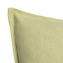 Cojín Verde Claro 85%Algodón-15%Lino 50 X 30 cm (Set de 2)