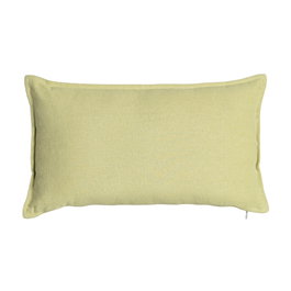 Cojín Verde Claro 85%Algodón-15%Lino 50 X 30 cm (Set de 2)