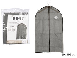Kipit Portatrajes Gris 60x100 cm (Set de 36)