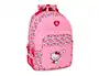 Mochila Escolar Hello Kitty Rosa 32 x 42 x 15 cm