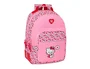 Safta Mochila Escolar Doble Hello Kitty con Cantoneras Adaptable a Carro 420x320x150 mm