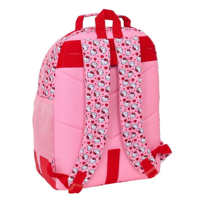Safta Mochila Hello Kitty Doble Adaptable a Carro