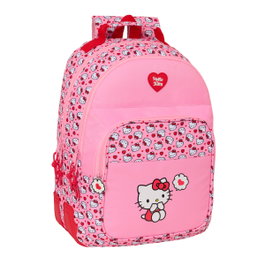 Safta Mochila Hello Kitty Doble Adaptable a Carro