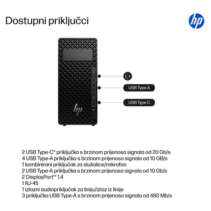 HP Z2 TWR G1i CU9 con 285K, 64GB RAM, 1TB SSD y RTX Pro 4000 Blackwell HP Z2 TWR G1i CU9 con 285K, 64GB RAM, 1TB SSD y RTX Pro 4000 Blackwell