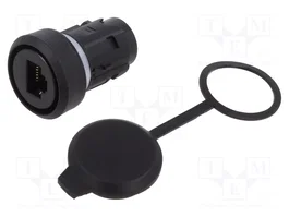 SIEMENS Tomacorriente RJ45 22mm IP65 negro