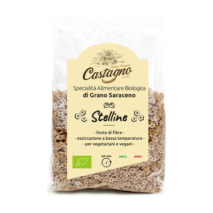 Castagno Estrellitas de Trigo Sarraceno 250g Eco SG Castagno Estrellitas de Trigo Sarraceno 250g Eco SG