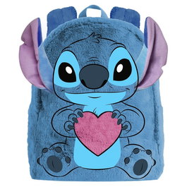KARACTERMANIA Mochila peluche Corazón Stitch Disney