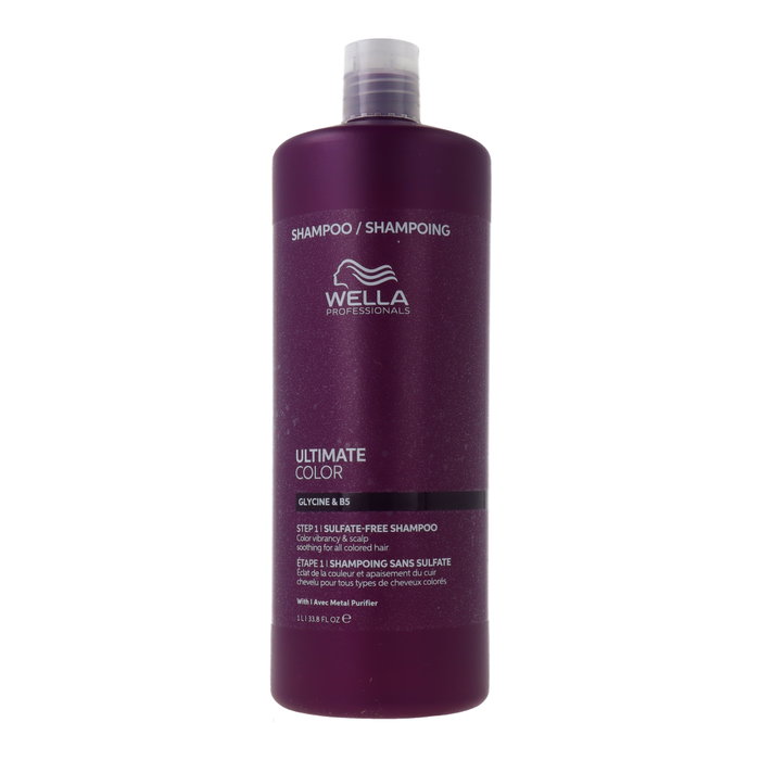 Wella Professionals Ultimate Color Champú 1000 ml para Color Vibrante en Cabello Teñido Wella Professionals Ultimate Color Champú 1000 ml para Color Vibrante en Cabello Teñido