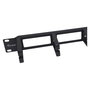 EQUIP 327315 Panel de gestión de cables 1U 19", Color negro, Material plástico y acero, 482.6 x 44.5 x 82 mm