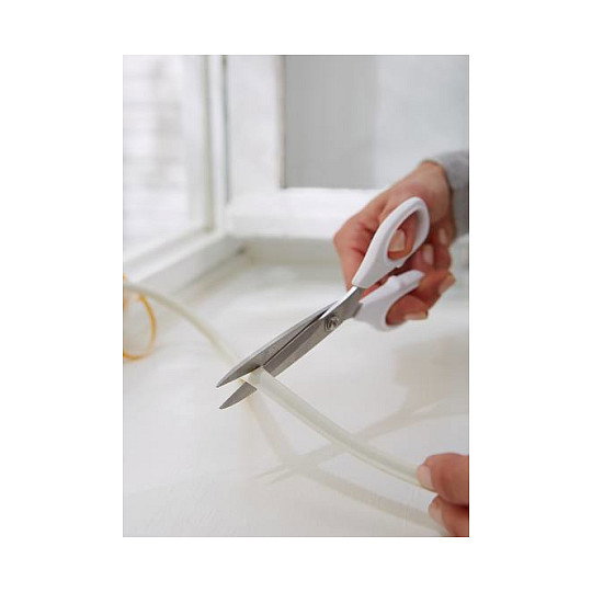 Tesa Cinta de sellado P-Profil 9 mm x 6 m blanco