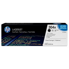 HP 304A Negro Pack Doble (CC530AD)