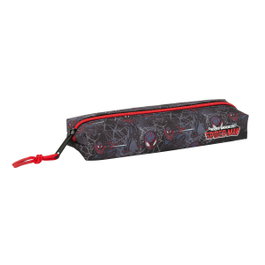 Safta Portatodo Rectangular Miles Morales con Goma Elástica