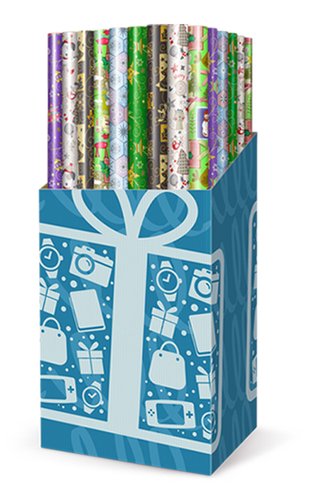 Papel De Regalo Rollo Tv 0,7X2 M (Caja De 60) Navidad Papel De Regalo Rollo Tv 0,7X2 M (Caja De 60) Navidad