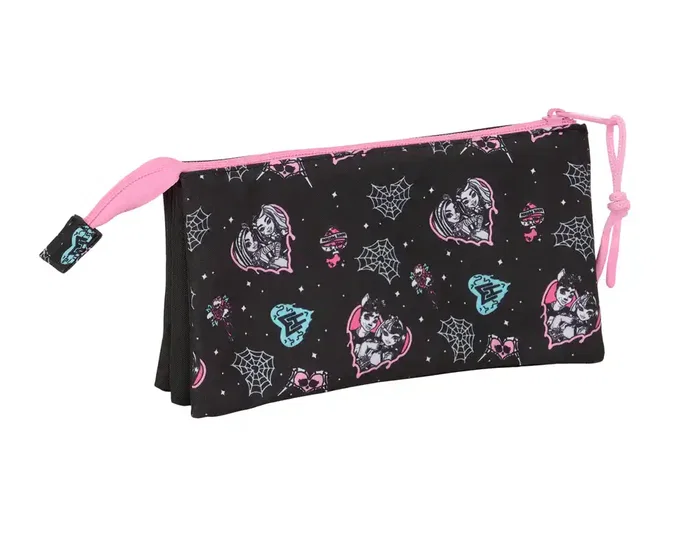 SAFTA Portatodo Monster High Triple SAFTA Portatodo Monster High Triple