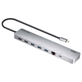 ATEN UH3240 USB-C Dock 4K Dual Display con Power Passthrough de doble pantalla 4K y carga passthrough de la estación de acoplamiento USB-C