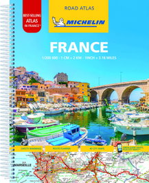 MICHELIN Atlas Francia - Michelin France Road Atlas (2022)