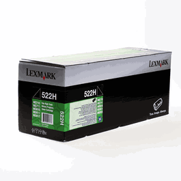 Lexmark Cartucho de Tóner 522H / 52D2H00 Negro XL