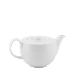 Summa Tetera Sira Blanca de Porcelana 40 cl