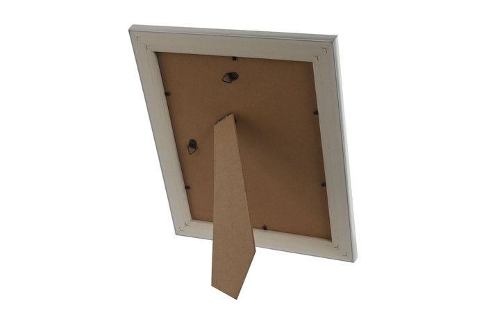 DKD Home Decor Marco de Foto Romántico Plateado 20x25 cm con Cristal DKD Home Decor Marco de Foto Romántico Plateado 20x25 cm con Cristal