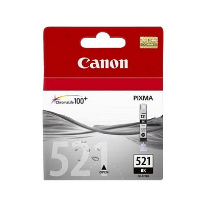 Canon CLI-521BK Cartucho de tinta negro 9ml Canon CLI-521BK Cartucho de tinta negro 9ml