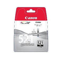 Canon CLI-521Bk Cartucho de Tinta Negro para PIXMA MP620 - Rendimiento 3425 Páginas Canon CLI-521Bk Cartucho de Tinta Negro para PIXMA MP620 - Rendimiento 3425 Páginas
