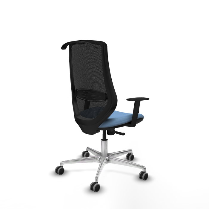 PIQUERAS Y CRESPO Silla de oficina Mardos con mecanismo Sincro, Azul cielo y Negro PIQUERAS Y CRESPO Silla de oficina Mardos con mecanismo Sincro, Azul cielo y Negro