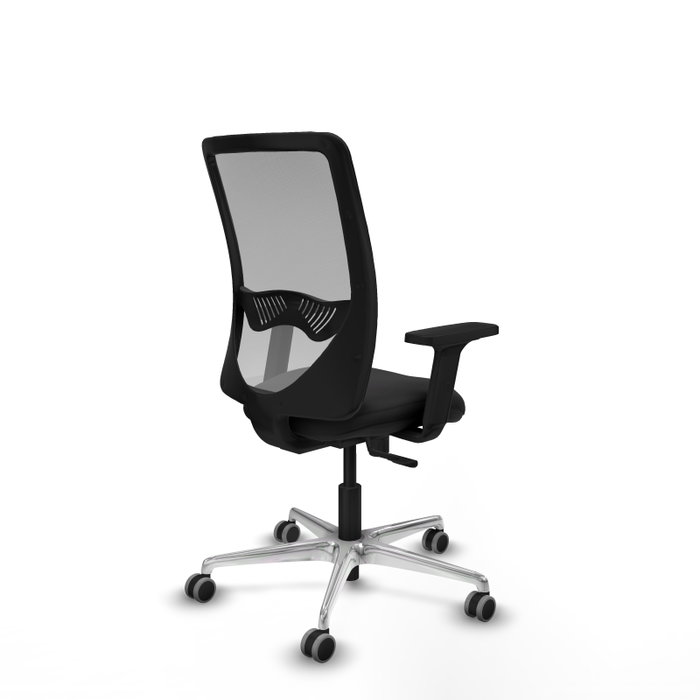 PIQUERAS Y CRESPO Silla de oficina Zulema con mecanismo Sincro, Negro y Gris PIQUERAS Y CRESPO Silla de oficina Zulema con mecanismo Sincro, Negro y Gris