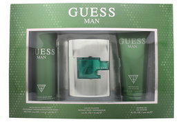 Guess Guess Man Gift Set 75ml EDT + 226ml Desodorante Vaporizador + 200ml Shower Gel