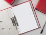 Liderpapel Recambio A4 100 Hojas 75g Cuadro 4mm con Margen y 16 Taladros
