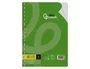 Liderpapel Recambio A4 100 Hojas 75g Cuadro 4mm con Margen y 16 Taladros