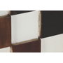 DKD Home Decor Decoración de Pared Mango 90x4x90 Cuadrados 3D